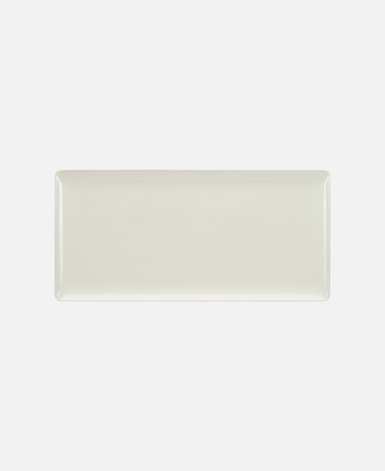 Plato Coupé Rectangular Purity Square - Blanco