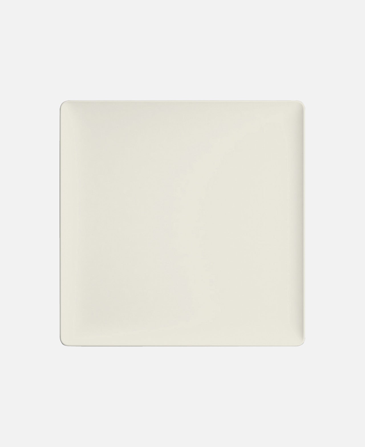 Plato Plano Cuadrado Coupé Purity Square - Blanco