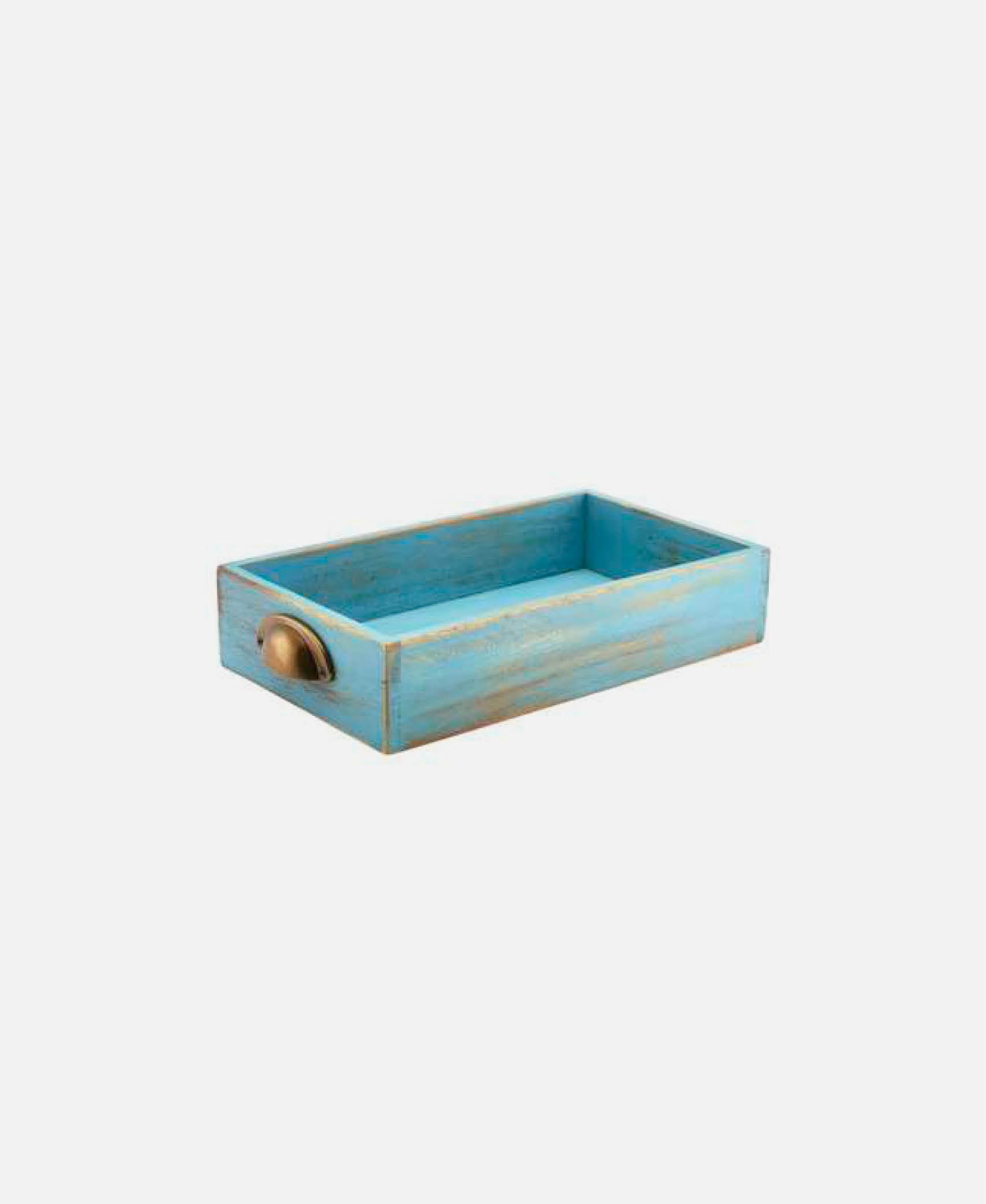 Cajón bajo - Azul