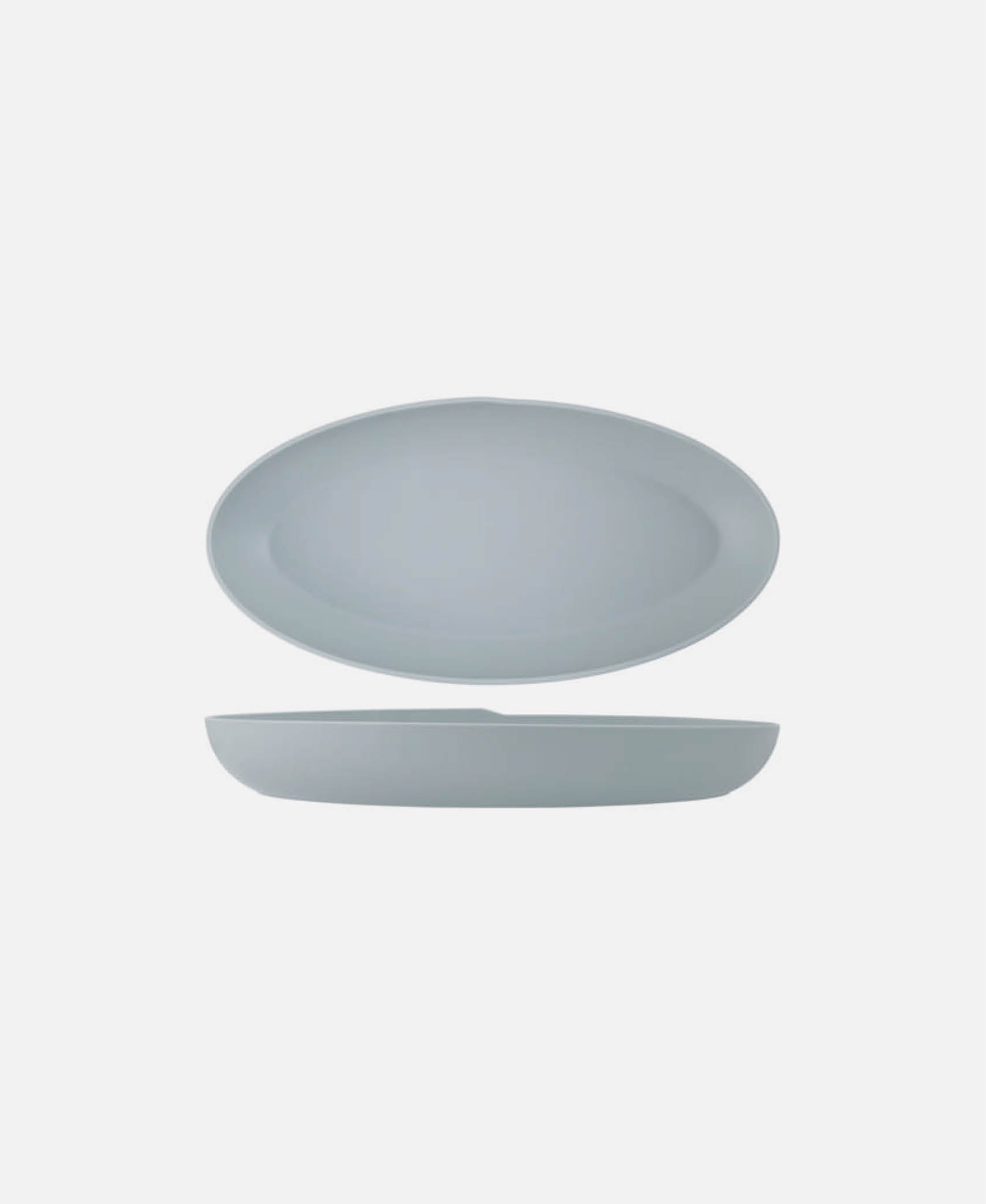 Plato Ovalado Hondo Copenhagen - Jade