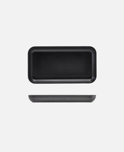 Plato rectangular GN 1/3 Jute - Negro