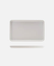 Plato rectangular GN 1/1 Jute - Blanco