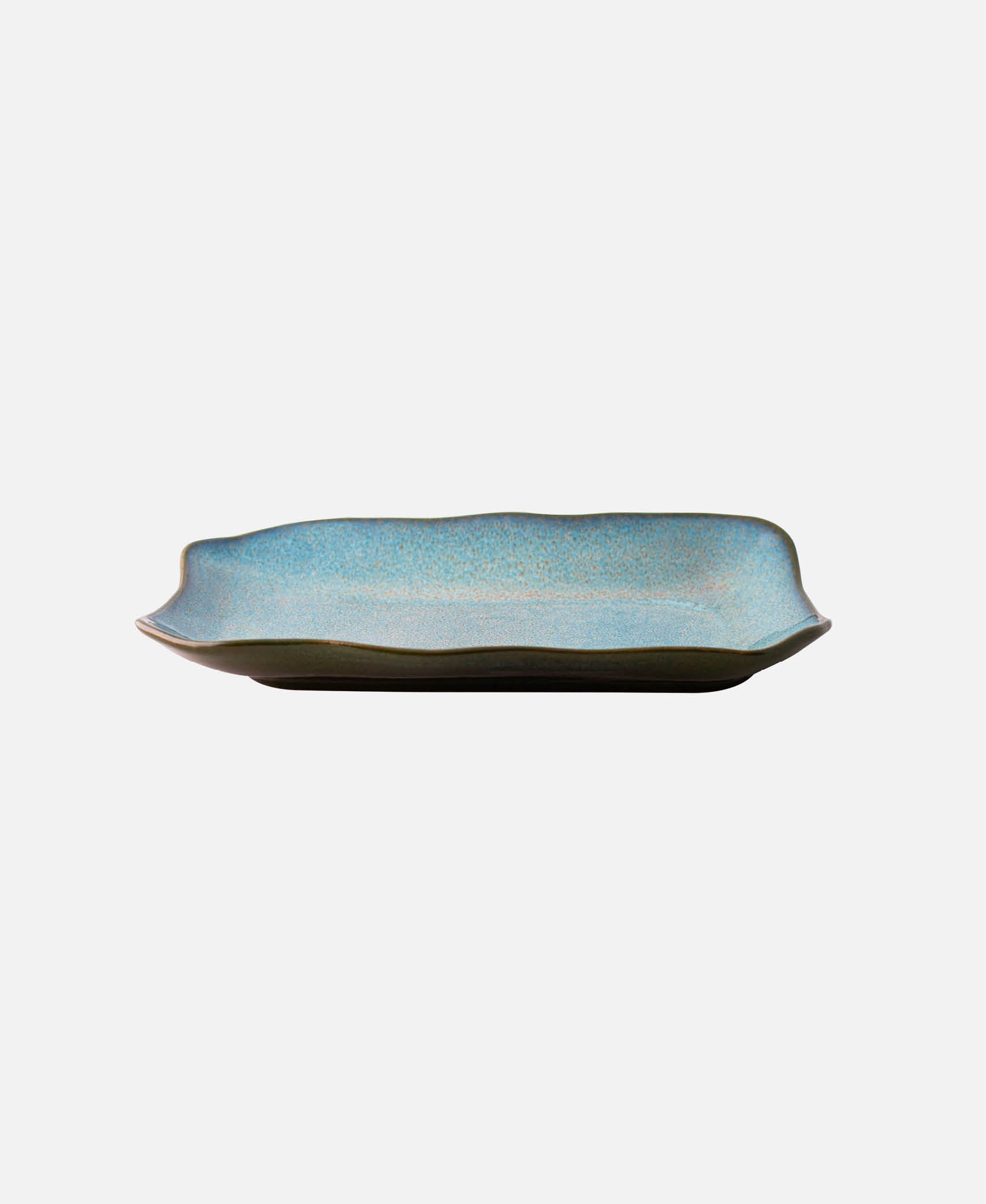 Fuente Sushi Rectangular Neiva Blue - Azul 31 x 18 cm