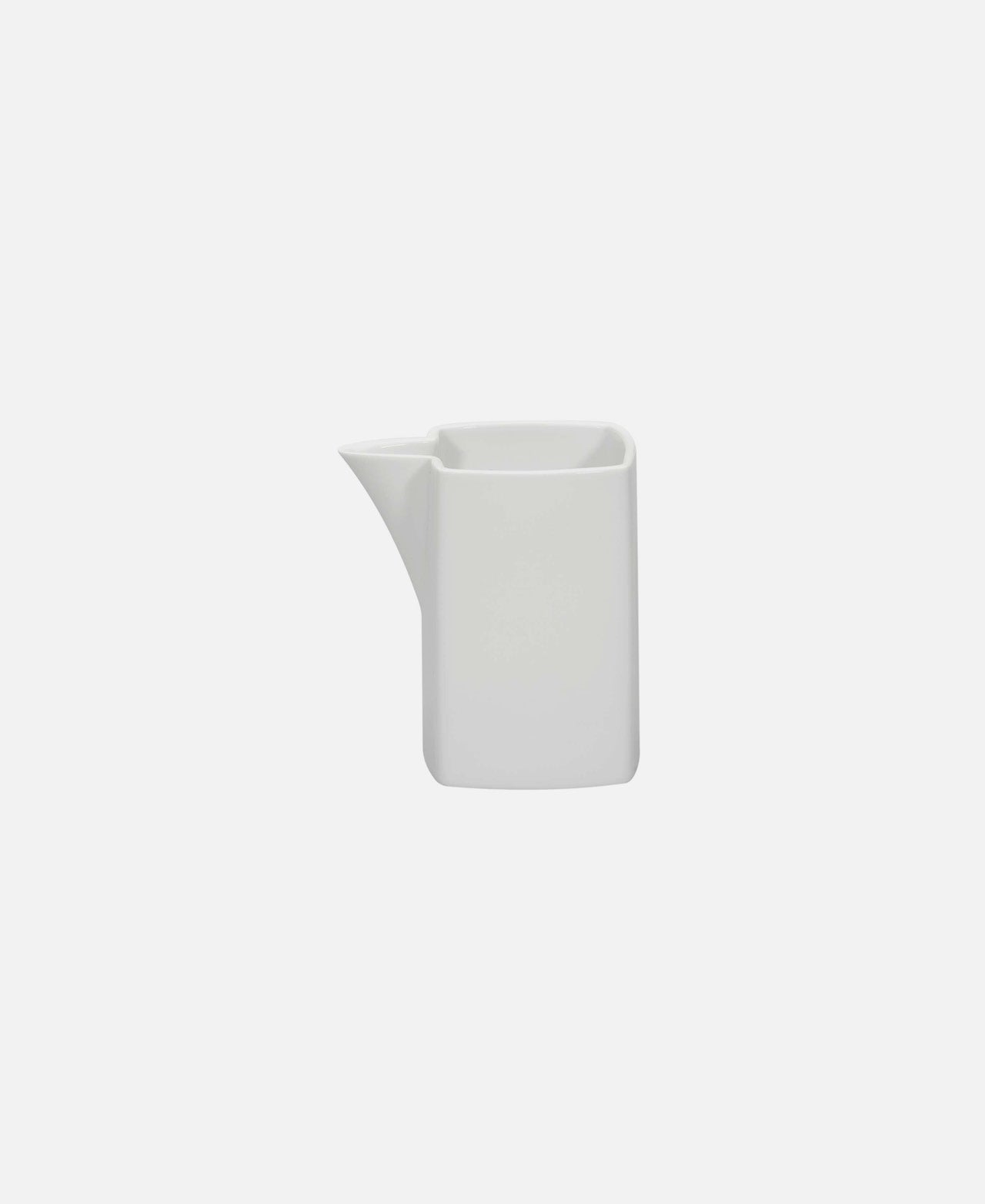 Carre White Milk Jug - White