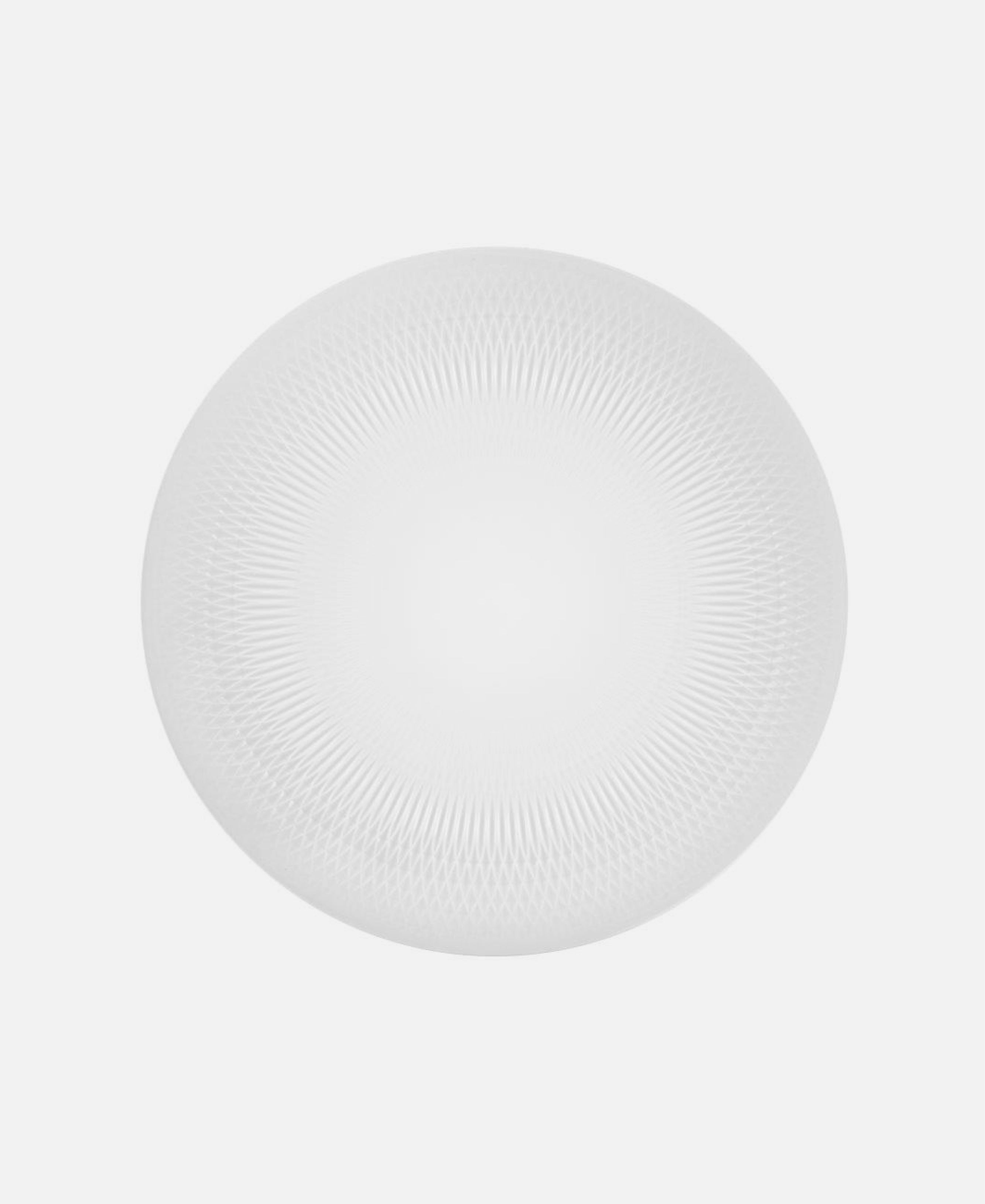 Plato Llano Utopia - Blanco