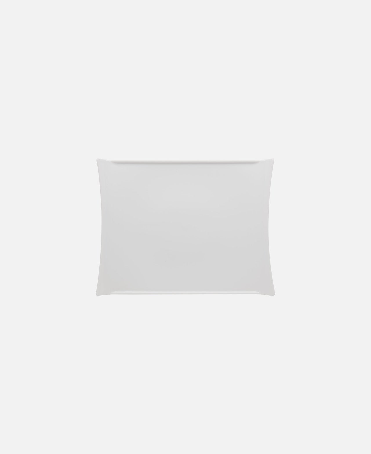 Buffet Square Flat Plate - White