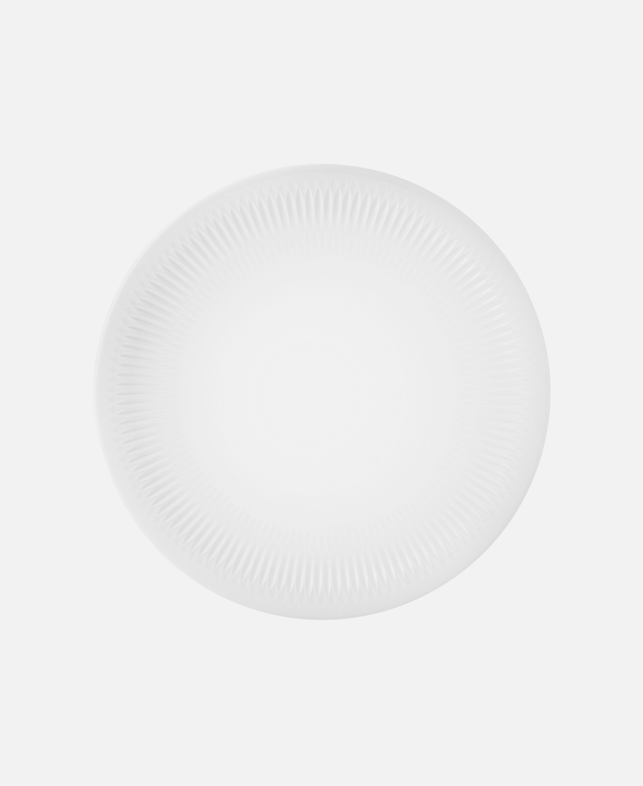 Utopia Dinner Plate - White