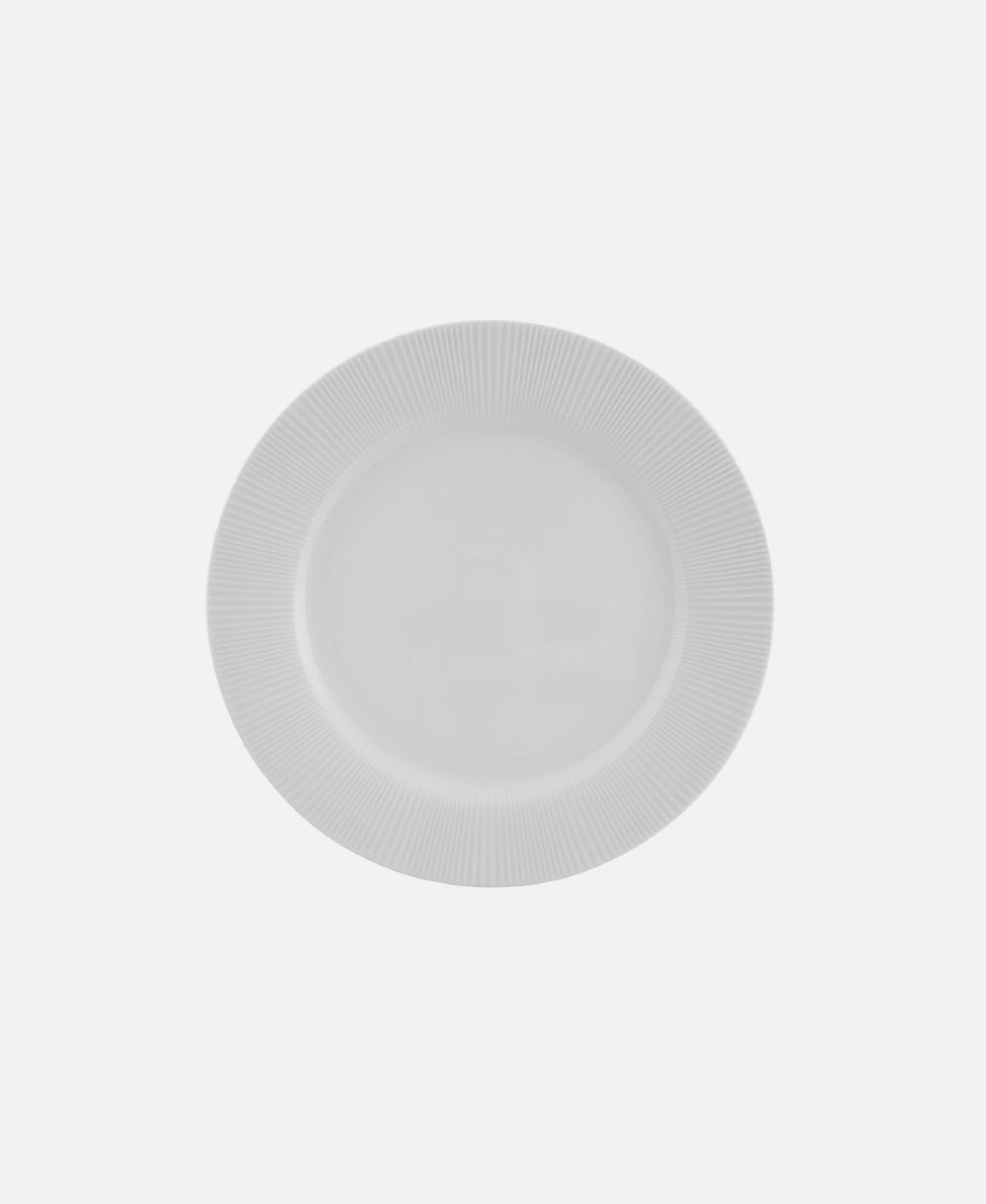 Plato Llano Verve - Blanco