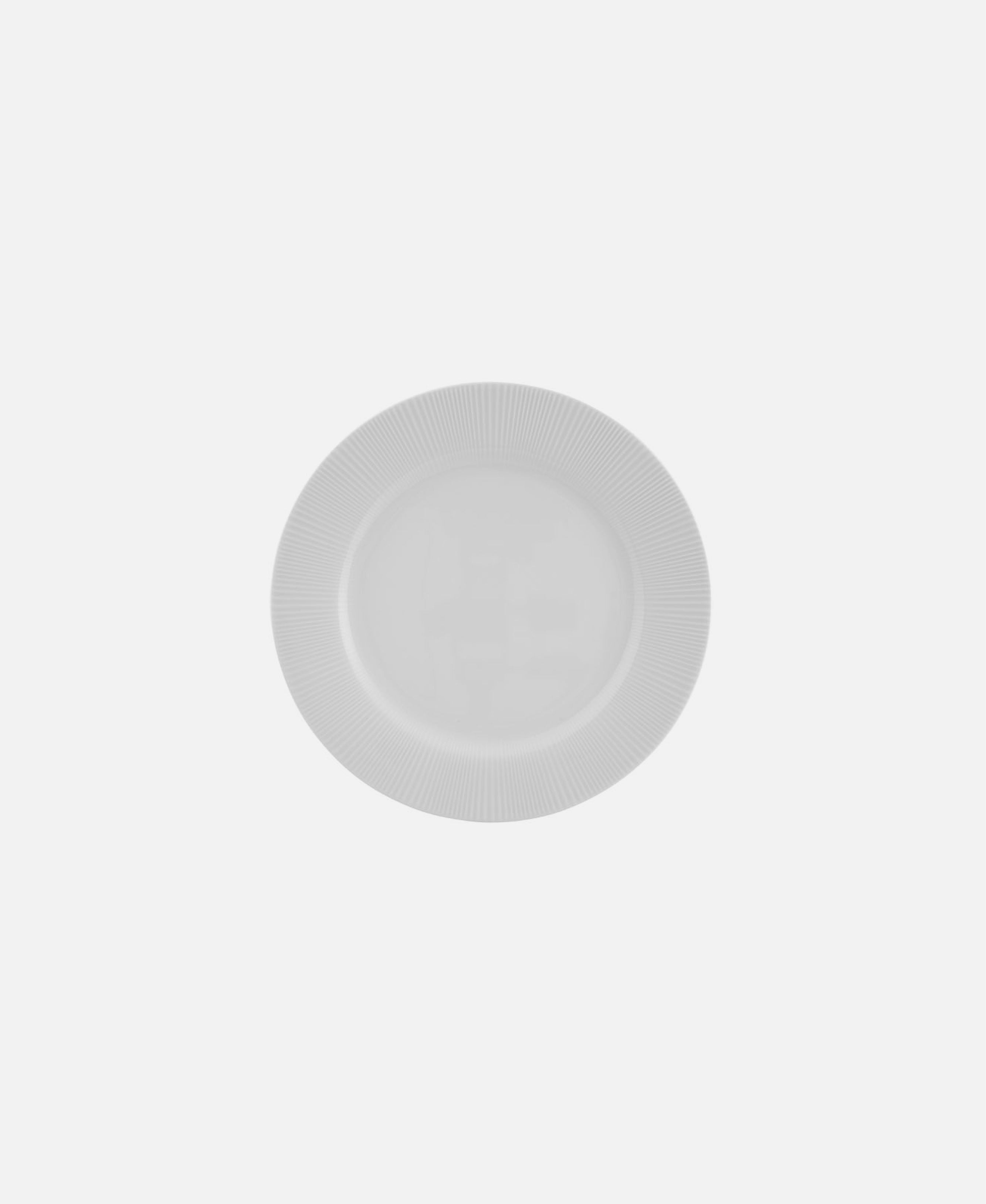 Plato Llano Verve - Blanco
