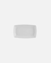 Plato Hondo Carre White - Blanco