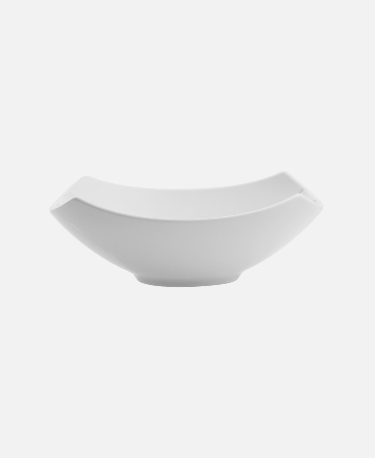 Buffet Square Salad Bowl - White