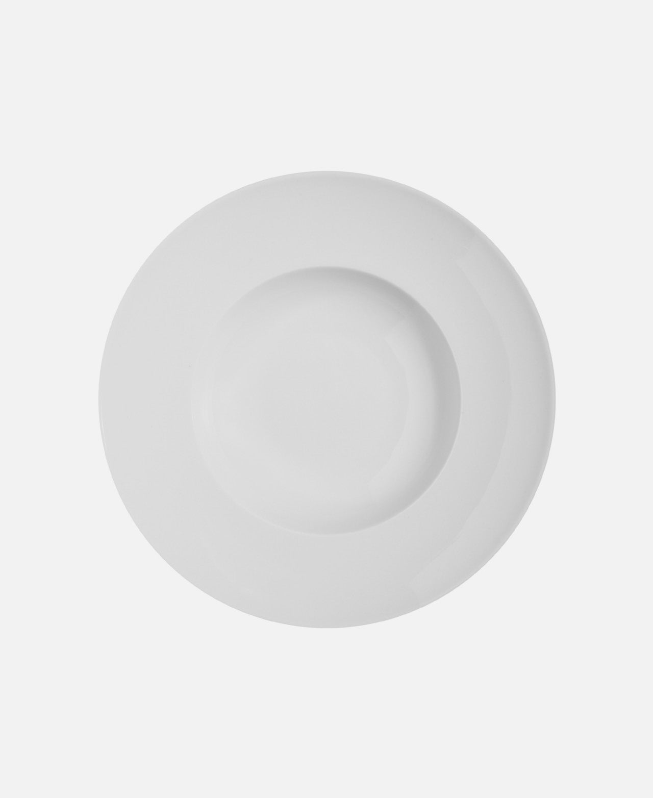 Plato Hondo Domo White - Blanco
