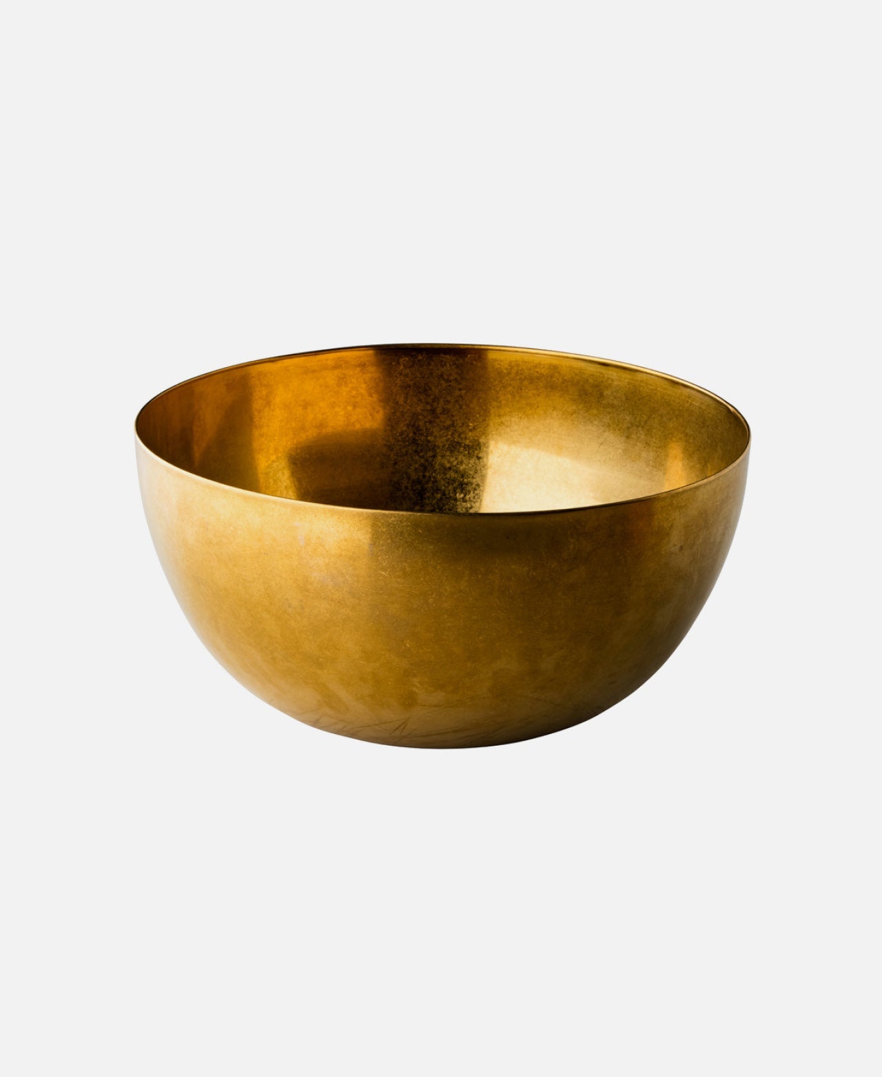 Vintage Round Bowl - Gold