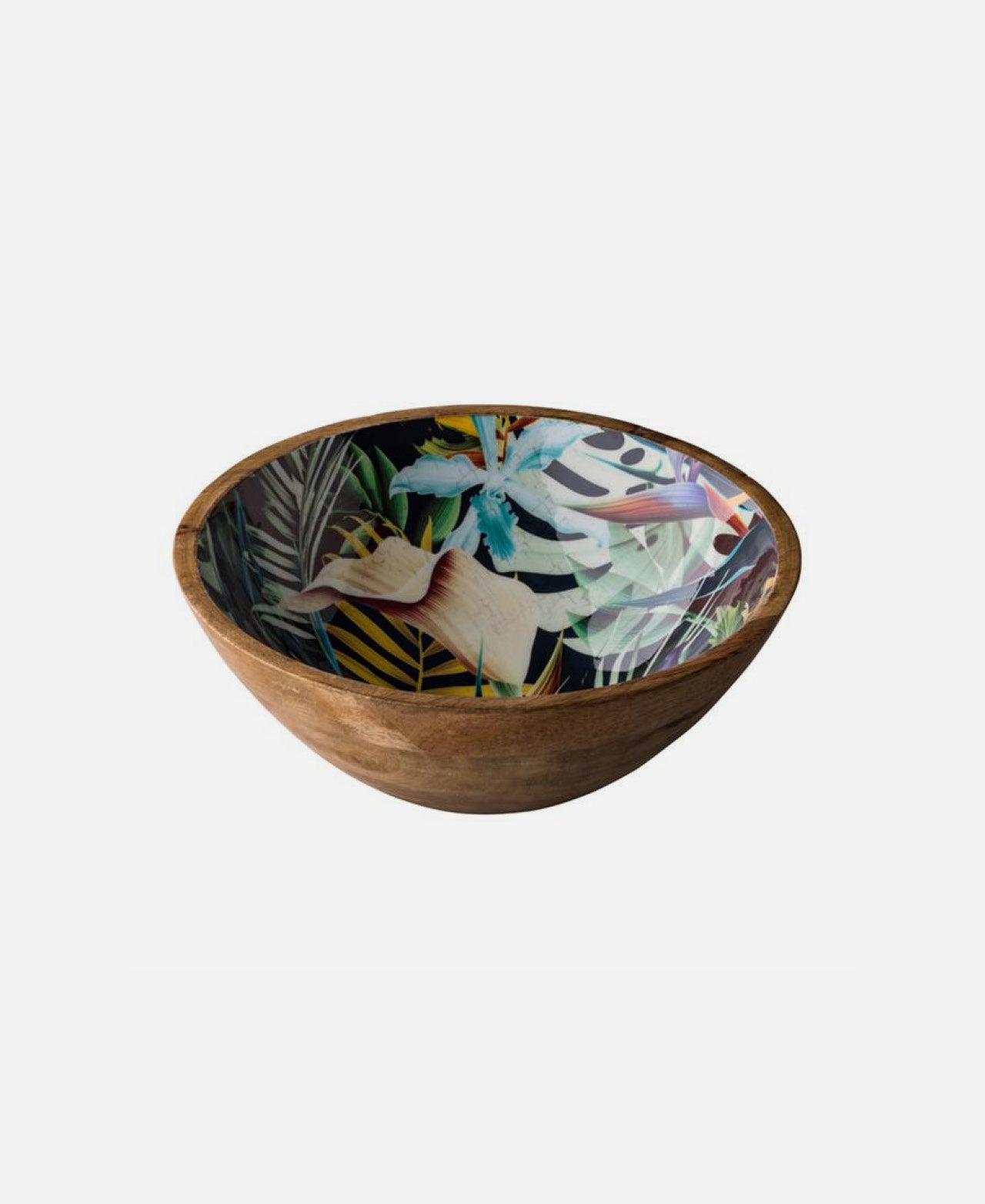 Wooden Bowl - Botanic