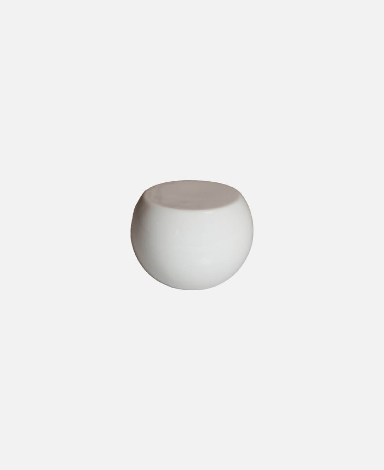 L Sphere Sphere Plate - White