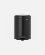 Papelera Con Pedal Newicon - Negro Ø 20,5 h 29,1 cm (5 l)