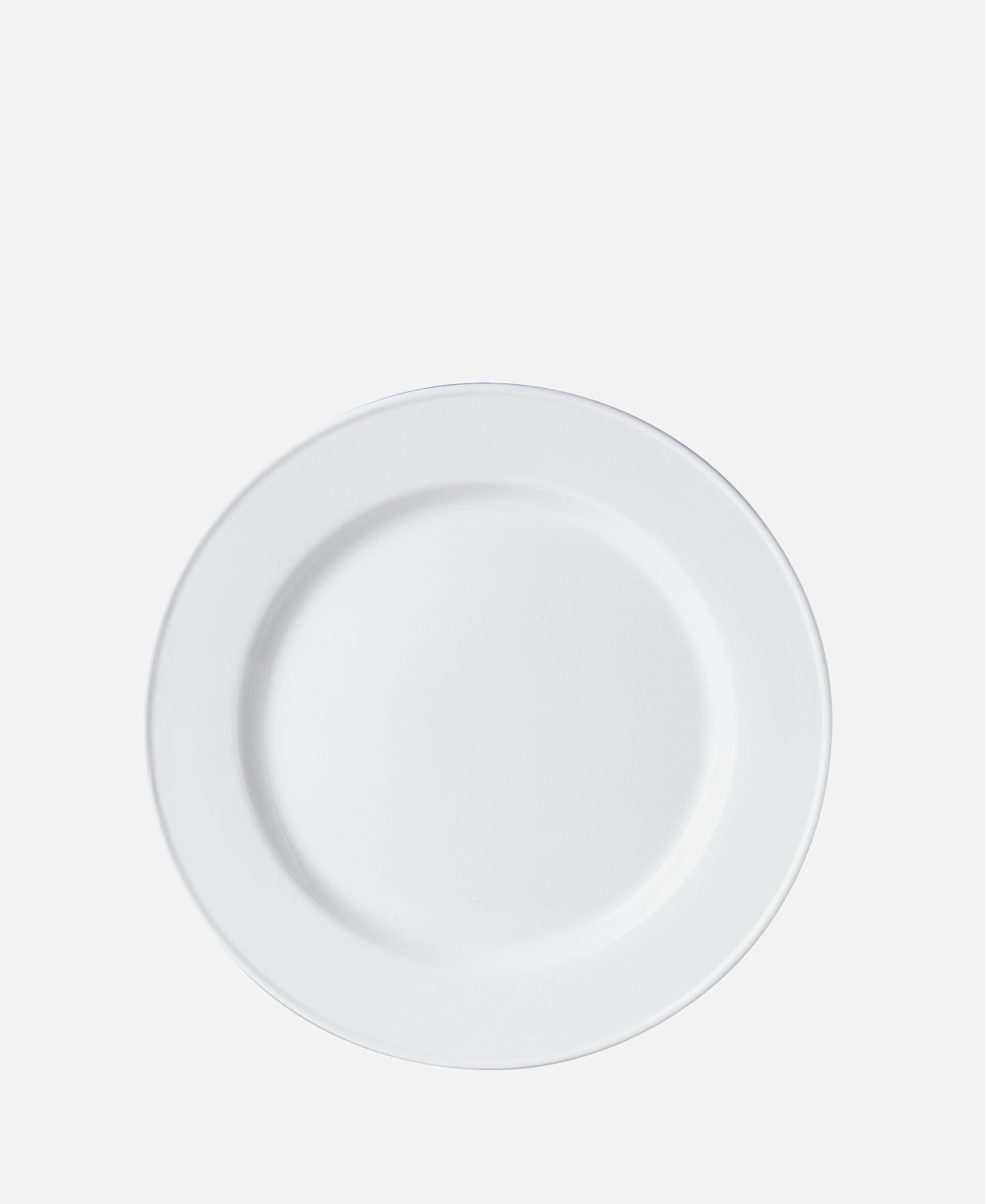 Porcelanas del Báltico - Plato Llano Blanco, colección Ibiza Ø 24 cm