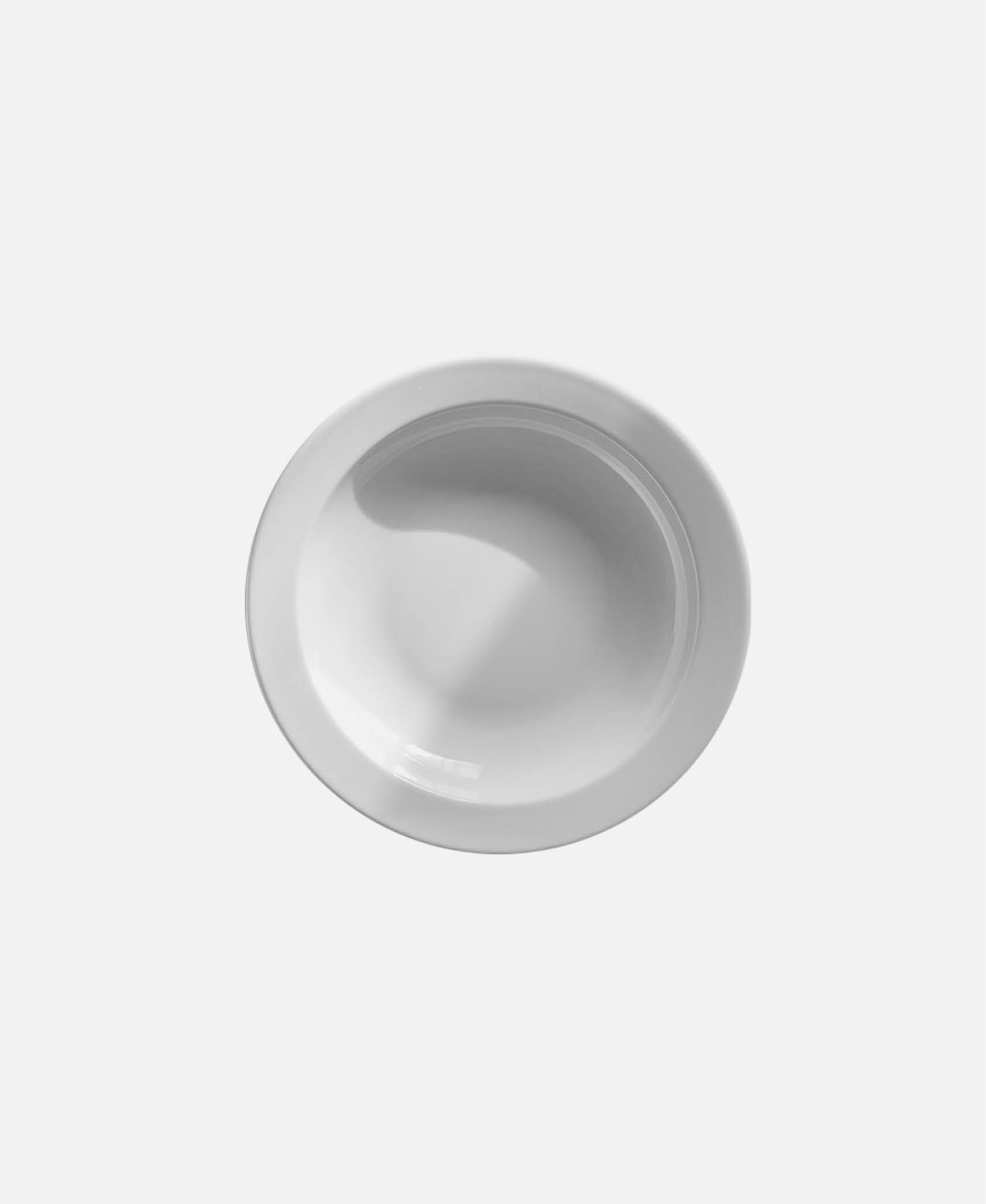 Plato Hondo Ibiza - Blanco Ø 22 cm