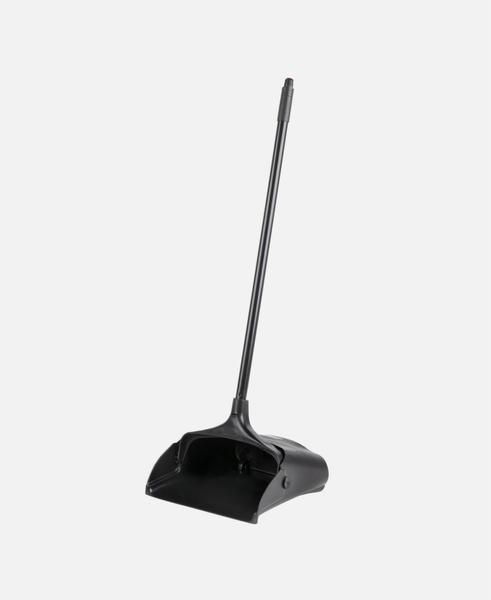 Recogedor De Polvo Con Mango Lobby Pro - Negro 32,5 x 28,7 x 12,7 cm
