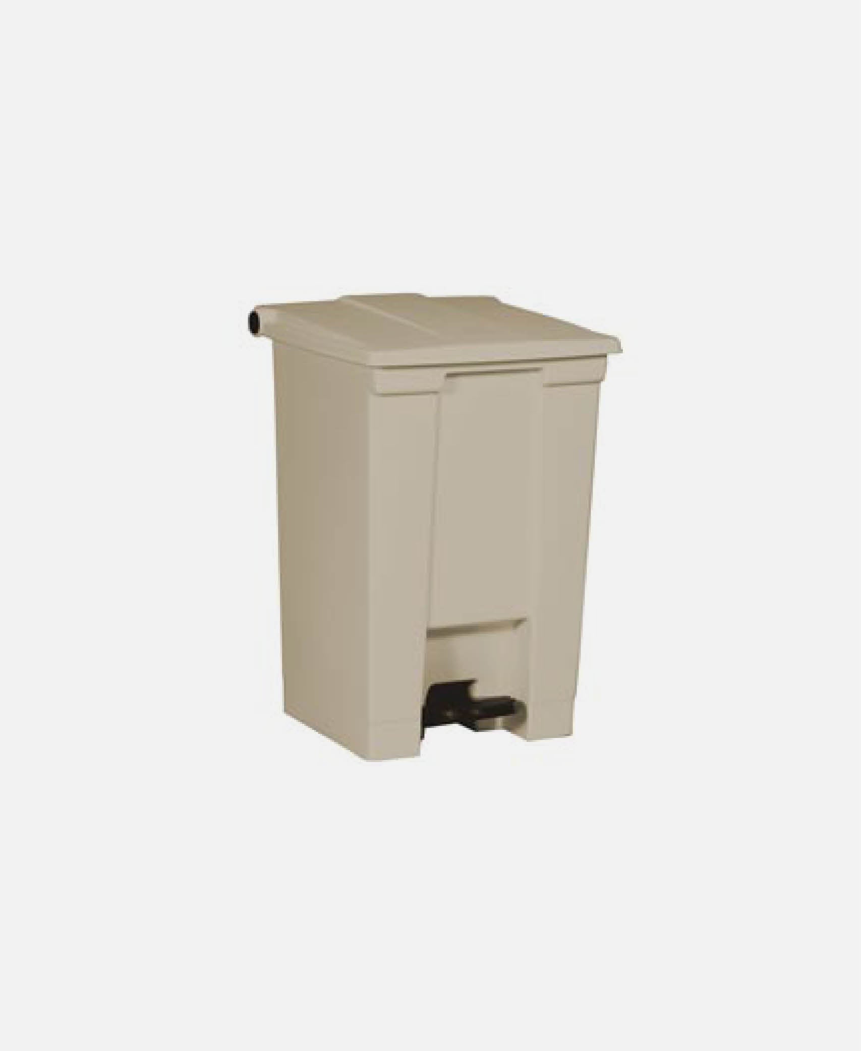 Contenedor Con Pedal - Beige 45 l
