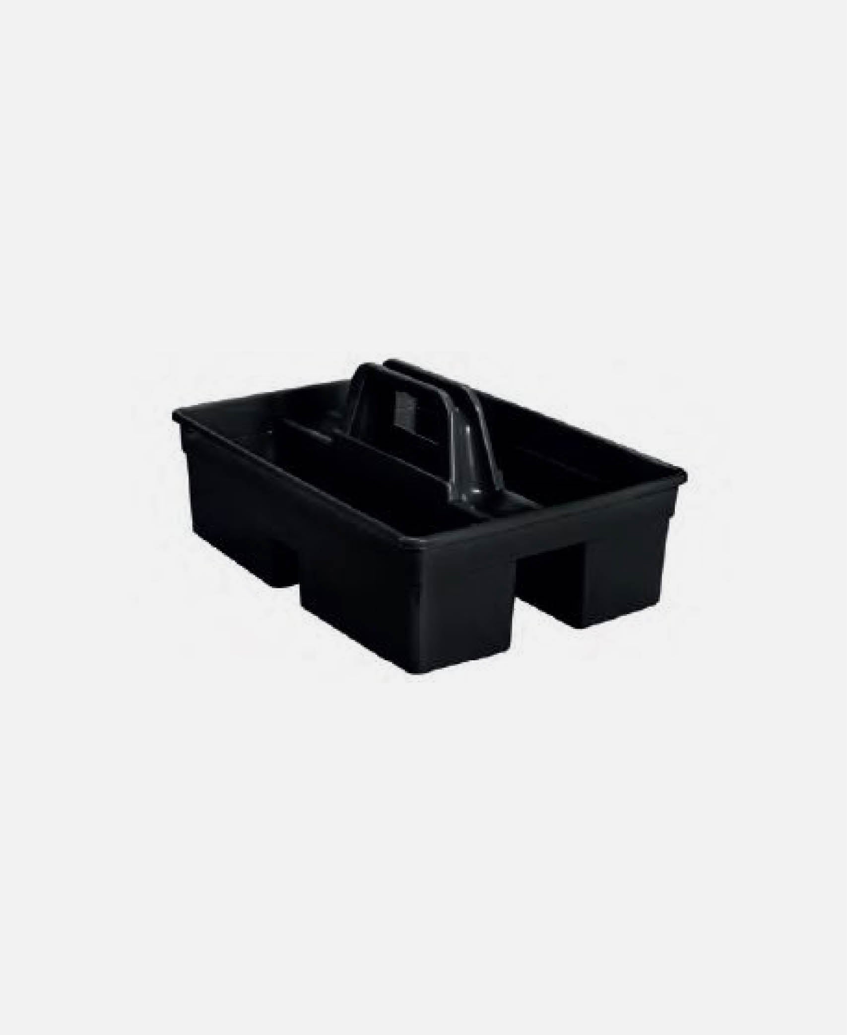 Bandeja Productos Limpieza - Negro 38,7 x 28,6 h 4,4 cm