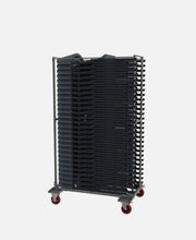 Zown - Carro Sillas Gris, colección Norman 110 x 48 h 190 cm