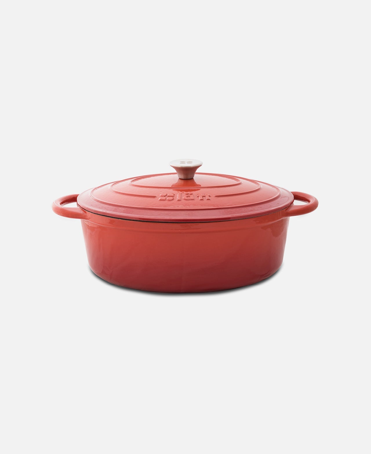 Medium Low Cocotte - Red