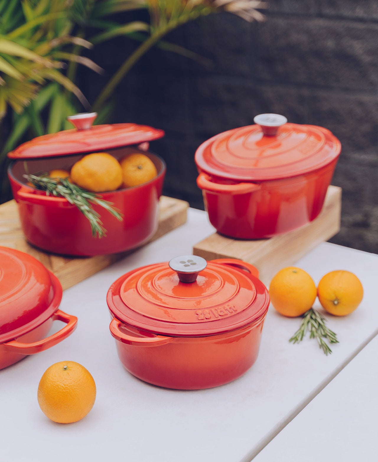 Cocotte Redonda - Naranja