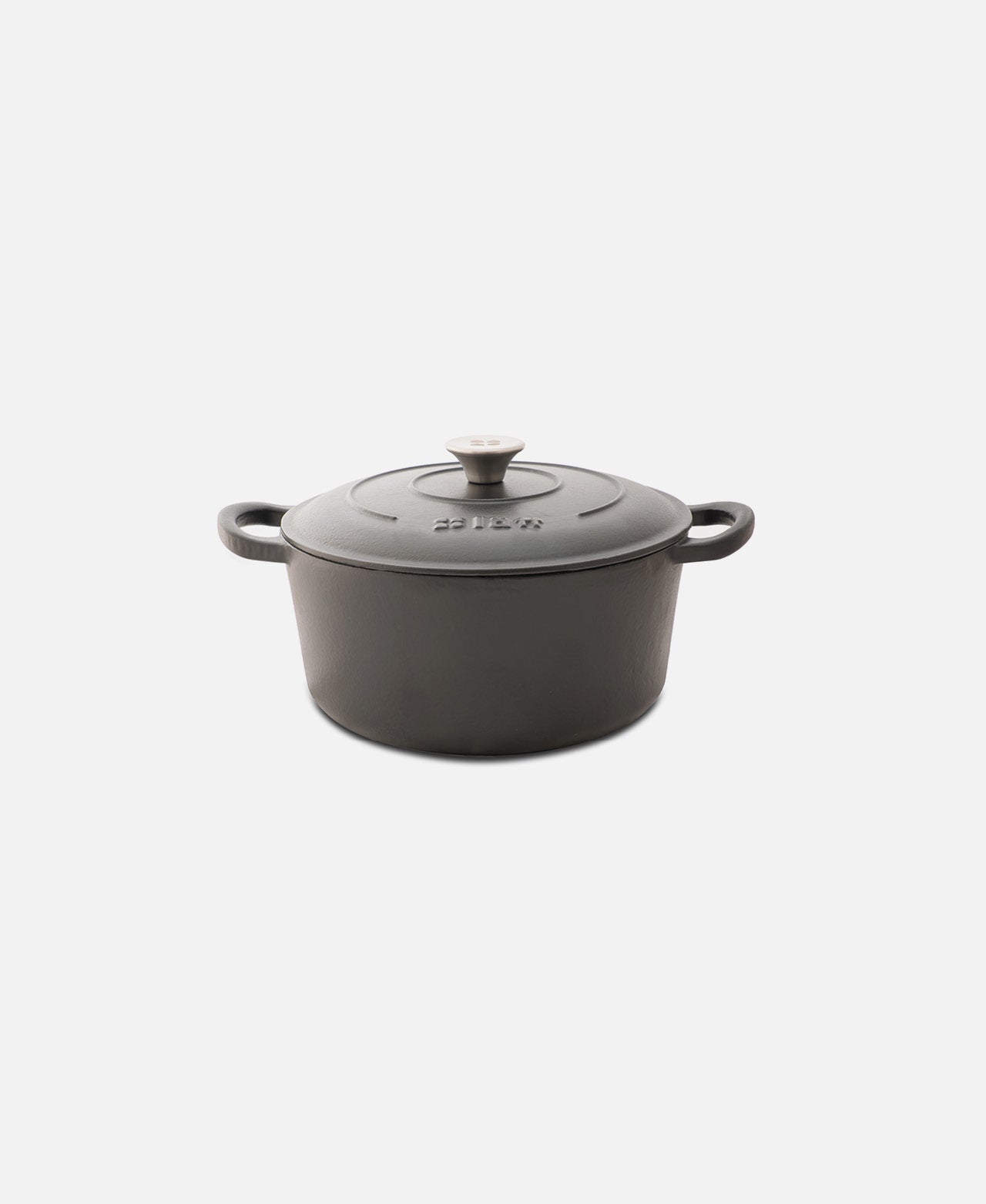 Round Cocotte - Black