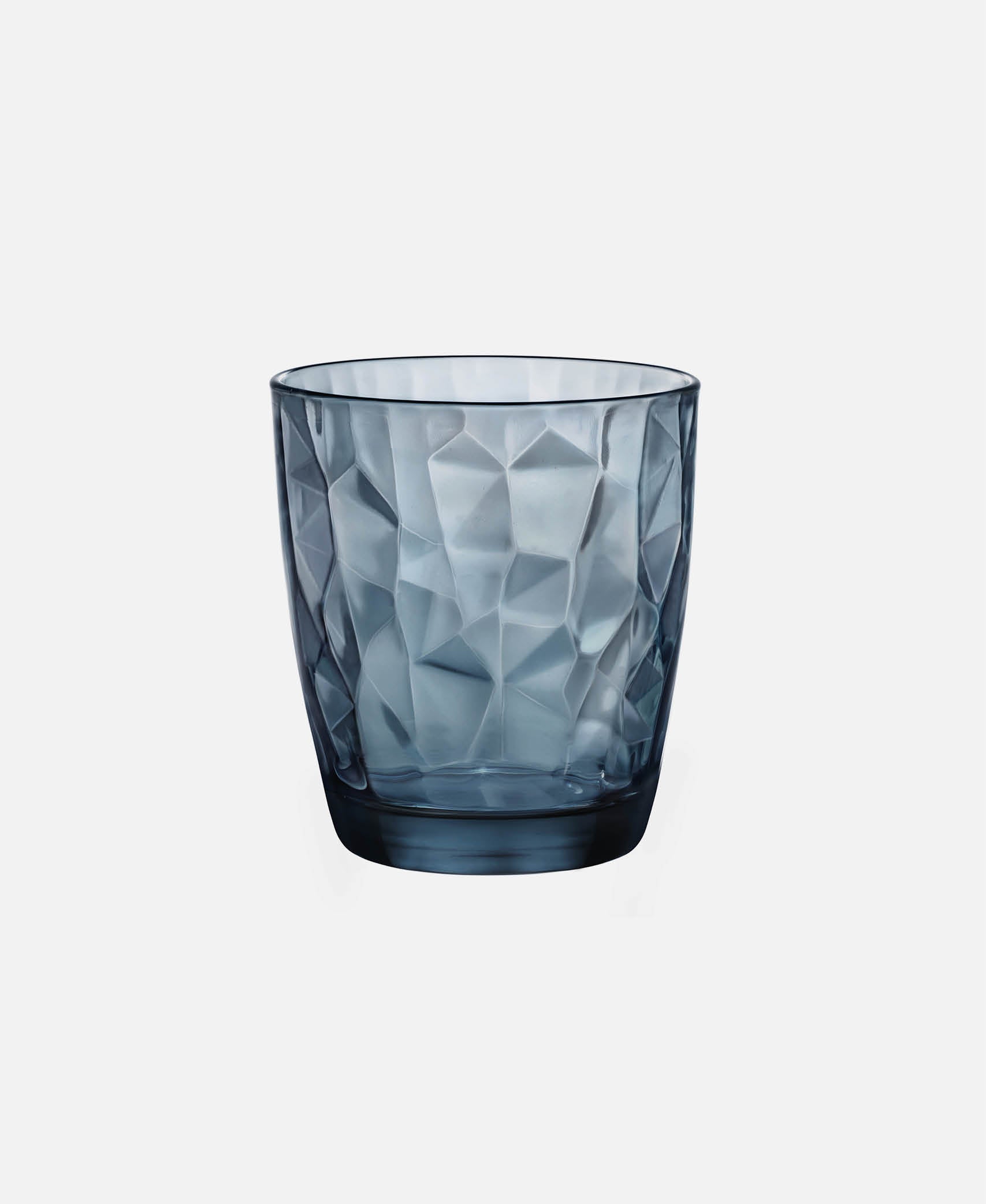 Vaso Agua Diamond - Ocean Blue Ø 8,4 x 9,25 cm (30 cl)