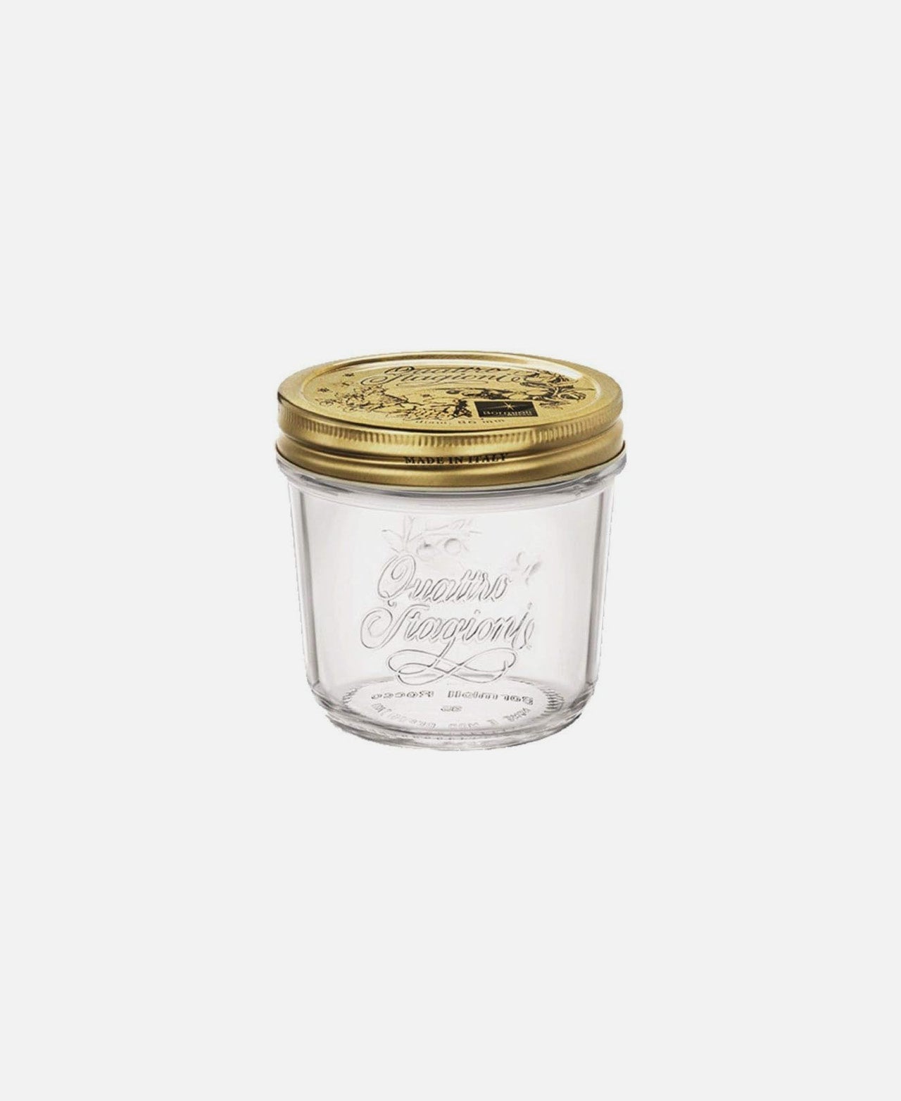 Vaso Con Tapa Quattro Stagioni - Transparente