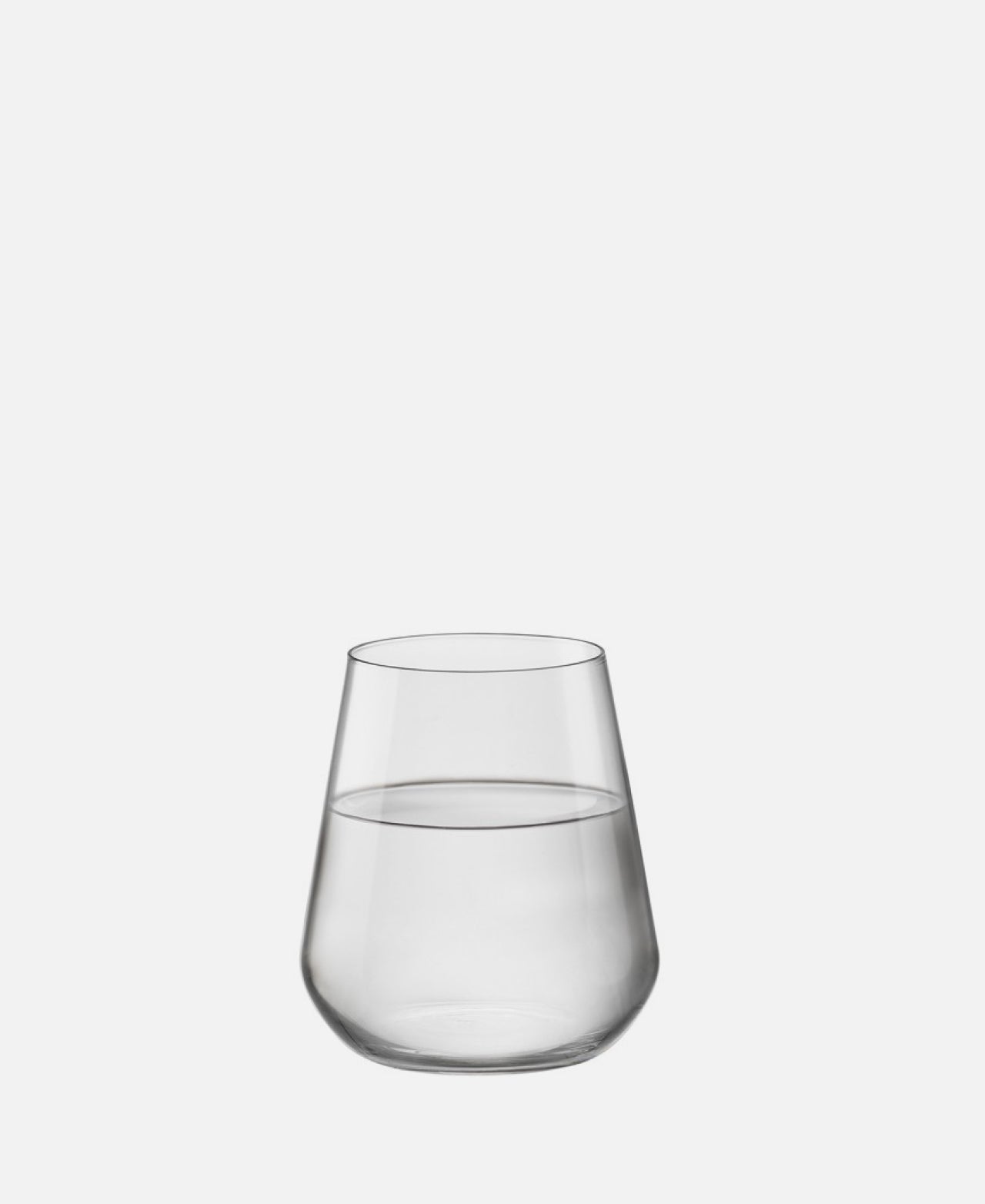 Bormioli - Vaso Agua Transparente, colección Inalto Ø 8,5 x 9,5 cm (34 cl)