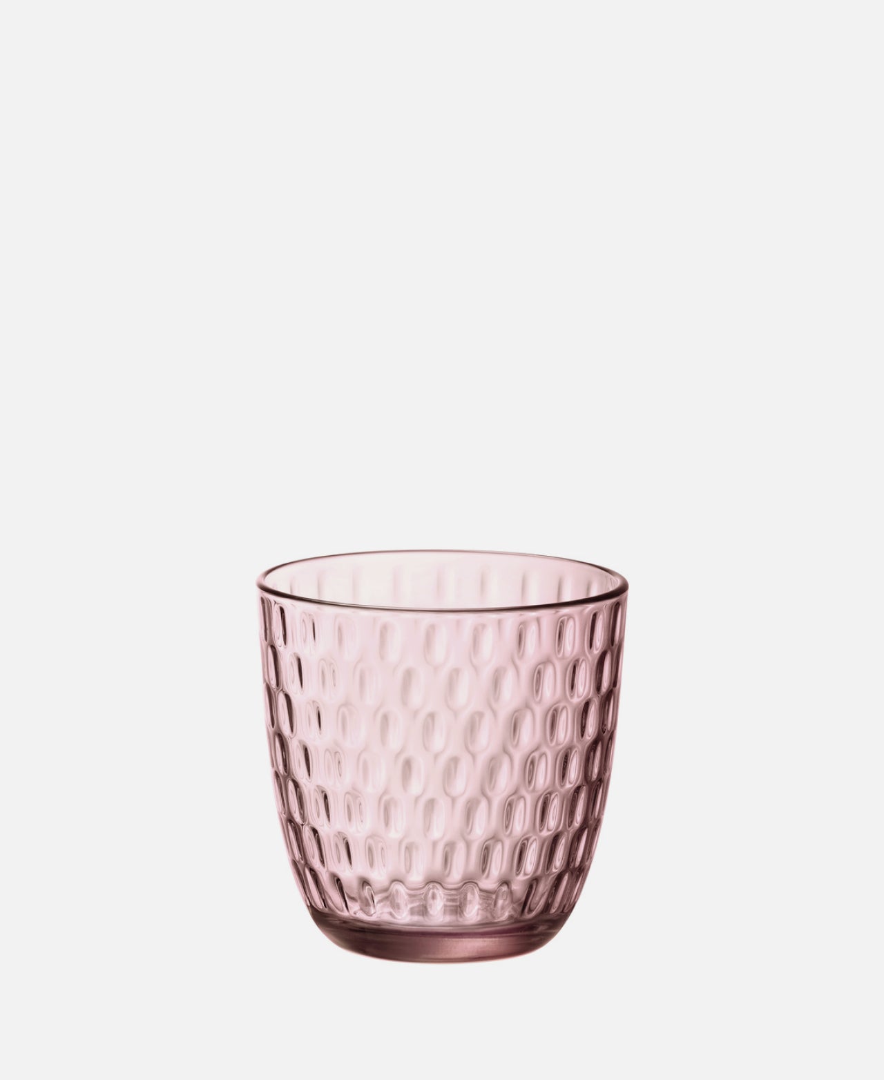 Bormioli - Vaso Agua Lilac Rose, colección Slot Ø 8,5 x 8,5 cm (29 cl)