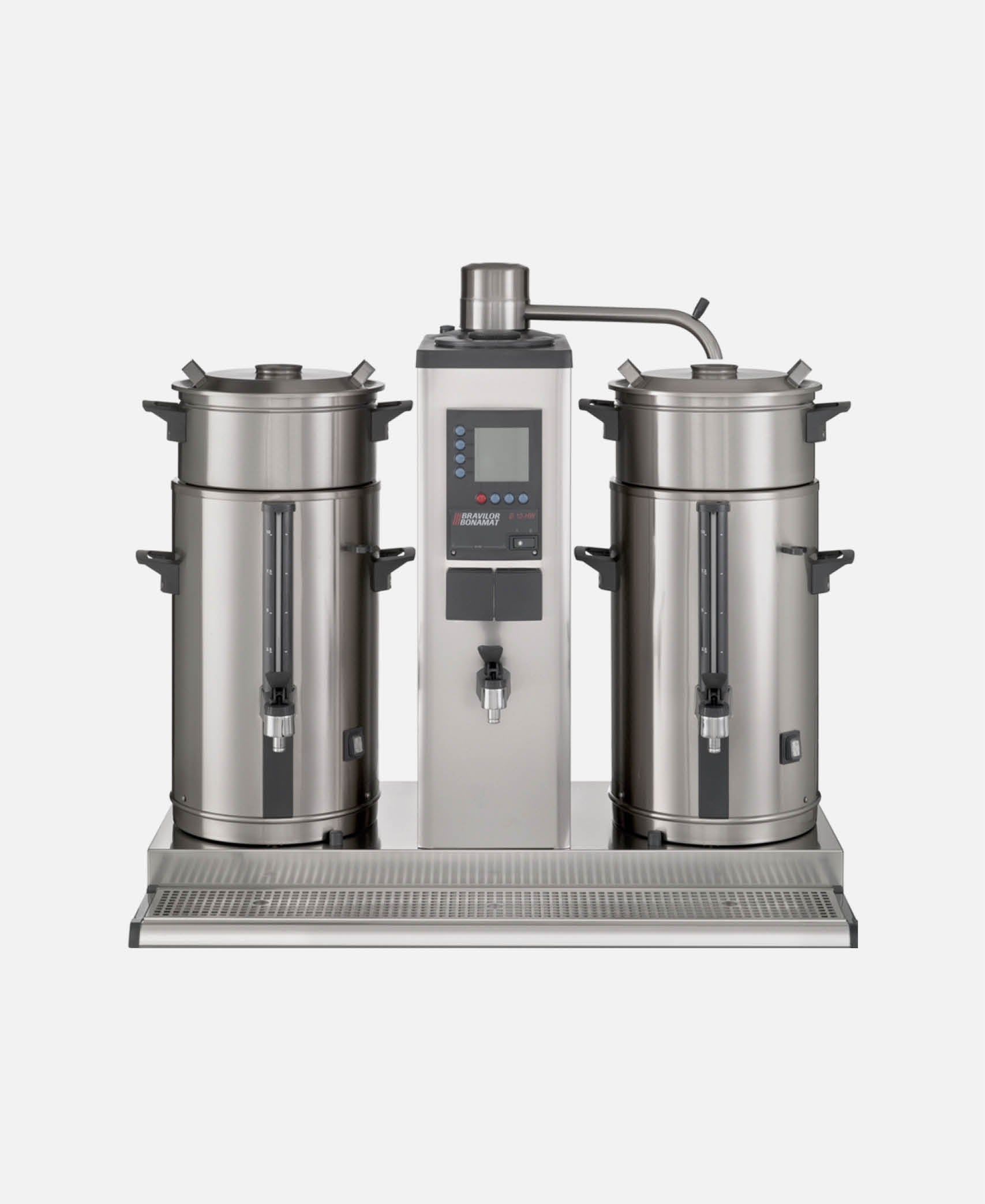 Máquina Café Doble Percoladora - Inox 2 x 10 l
