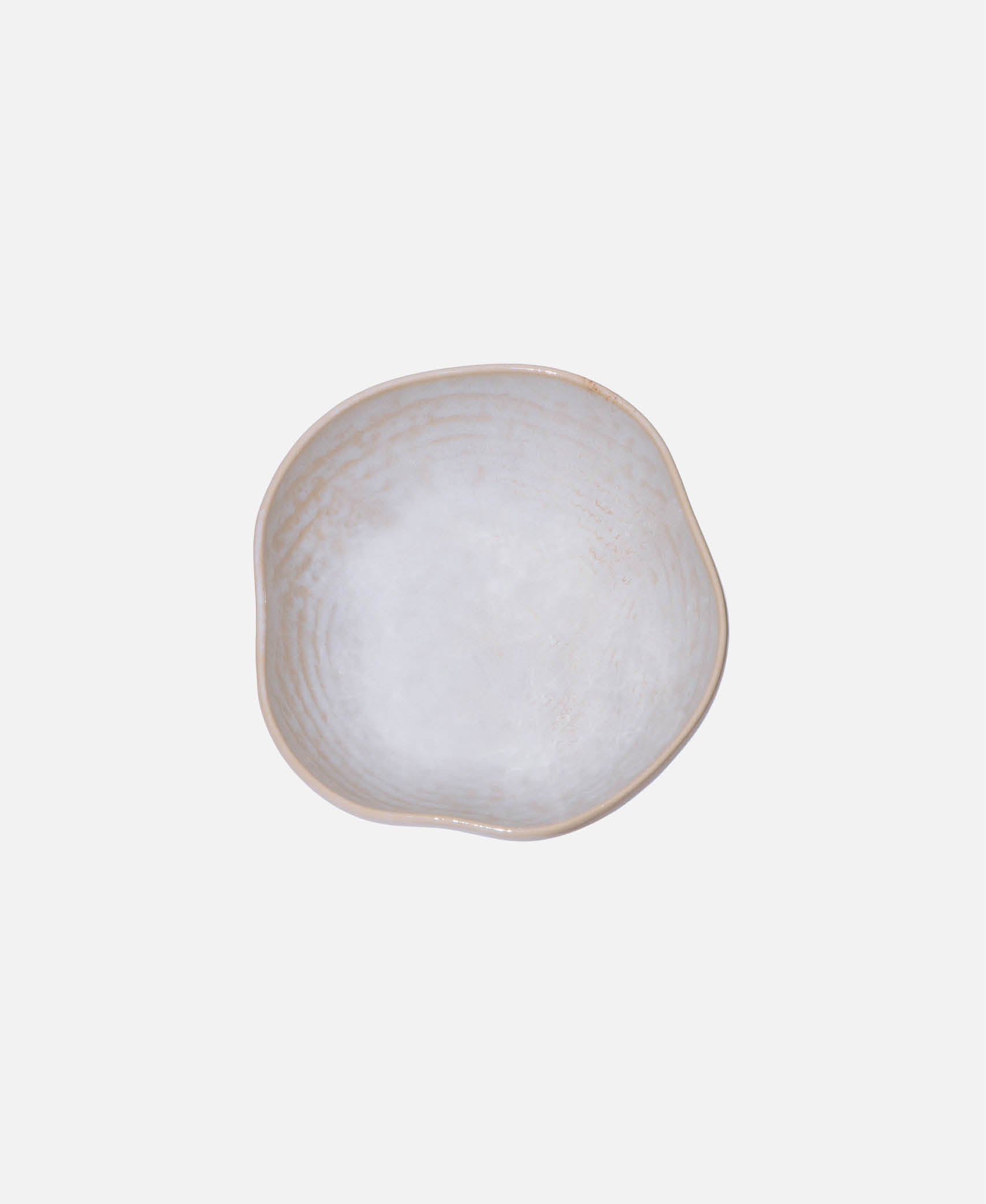 Bol Orgánico Isoletta - Blanco Ø 16 cm