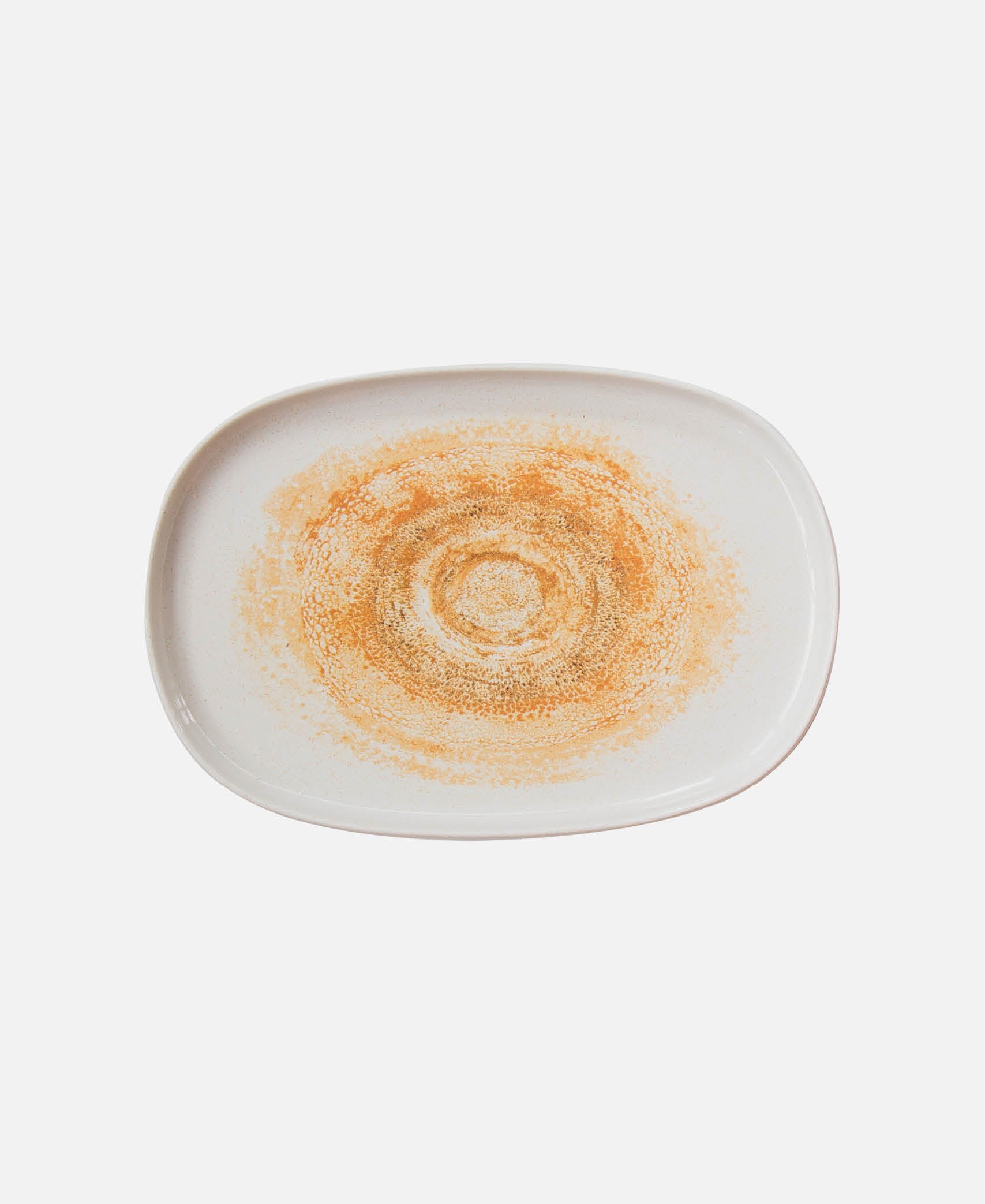 Fuente Oval Jazzy - Naranja