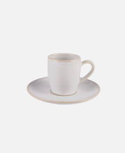 Platillo café Lily - Blanco