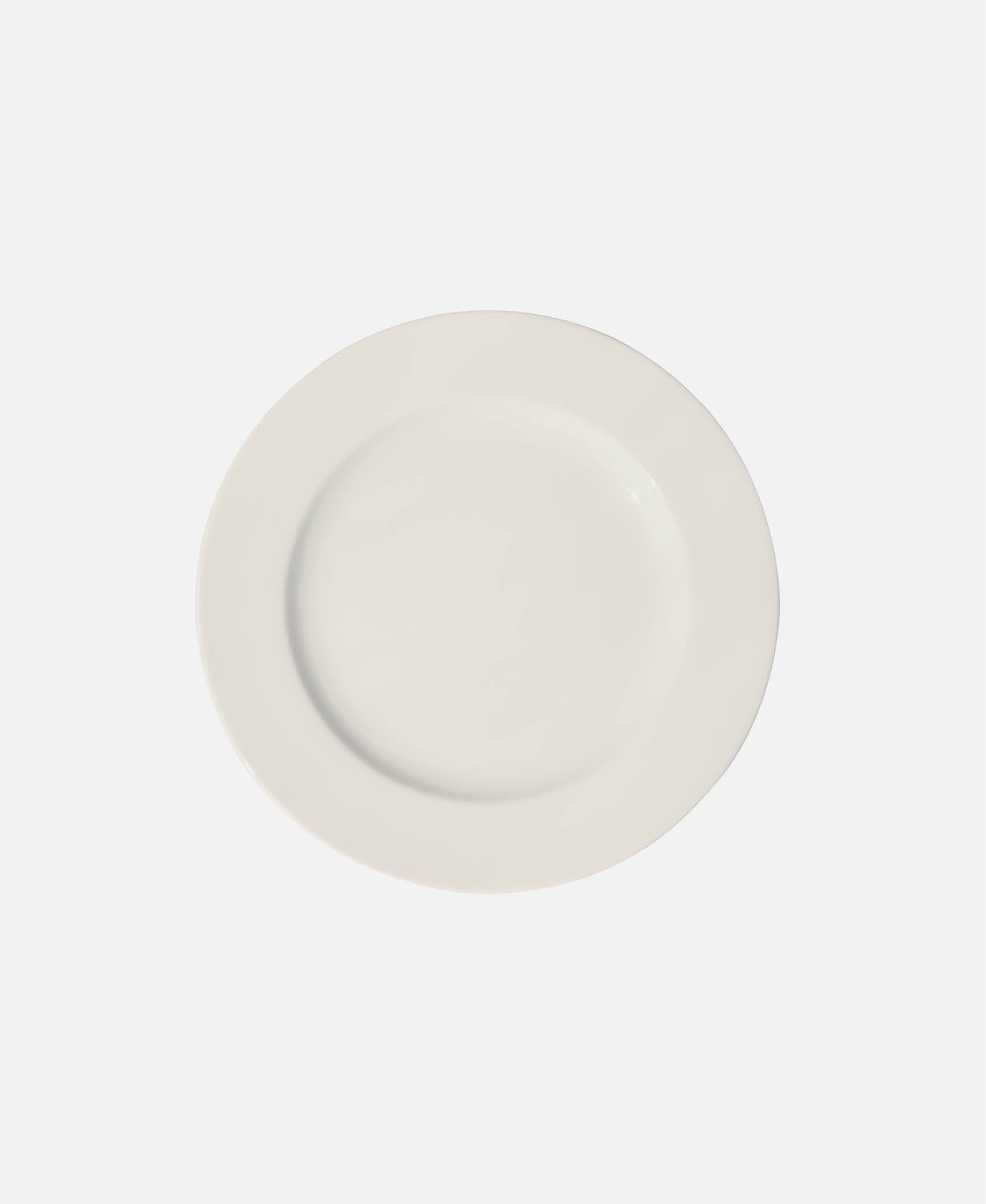 Plato Llano Sin Relieve Claudette - Blanco Ø 22 cm