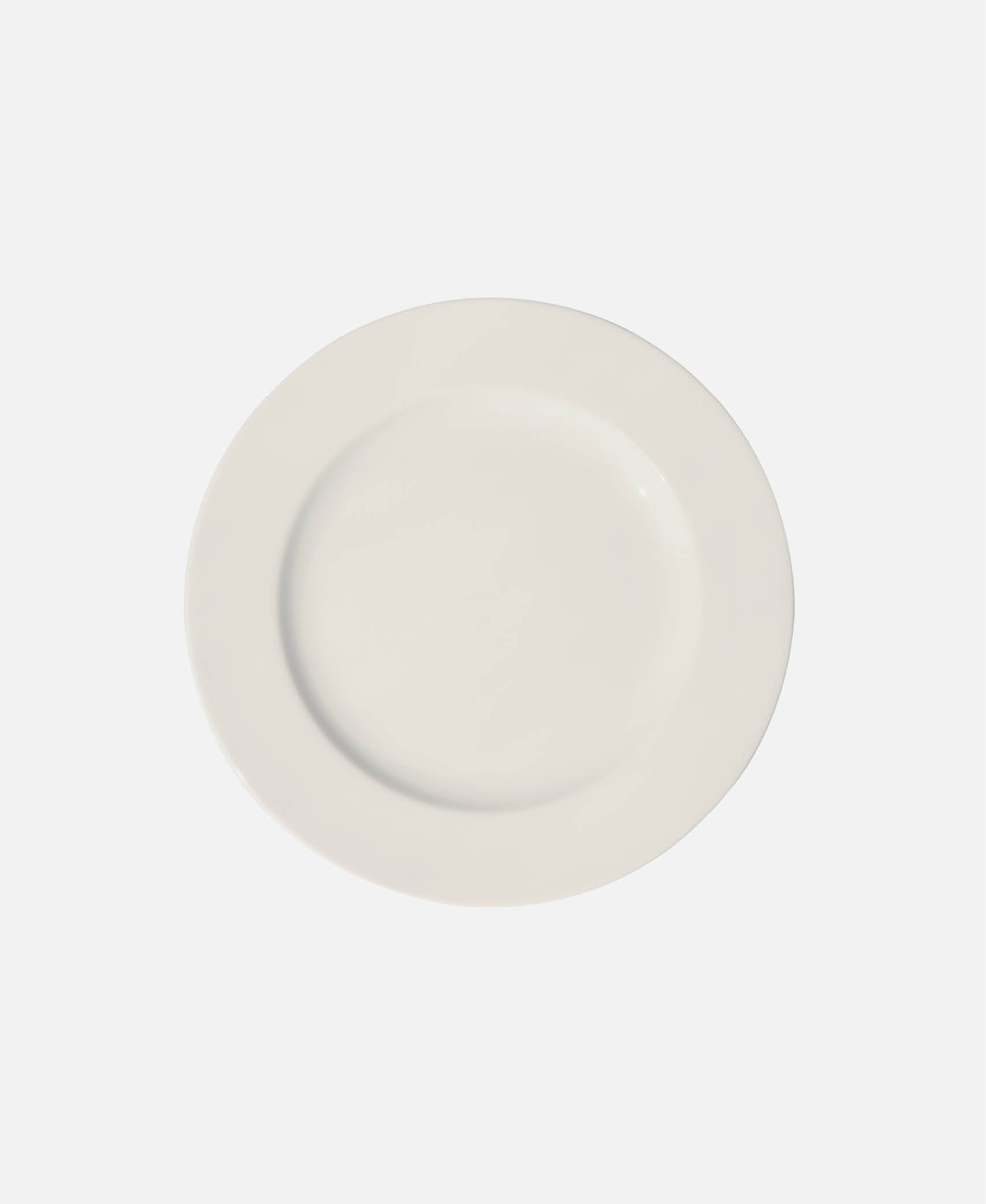 Plato Llano Sin Relieve Claudette - Blanco Ø 27 cm