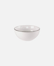 Bol Claudette Noir - Blanco / Negro Ø 14 cm