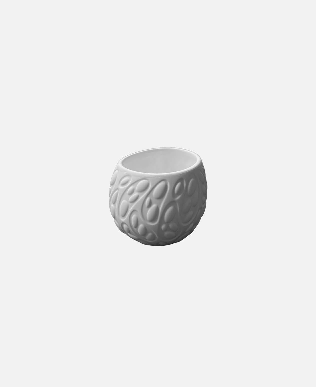 Small Rex Egg Bowl - Matte White