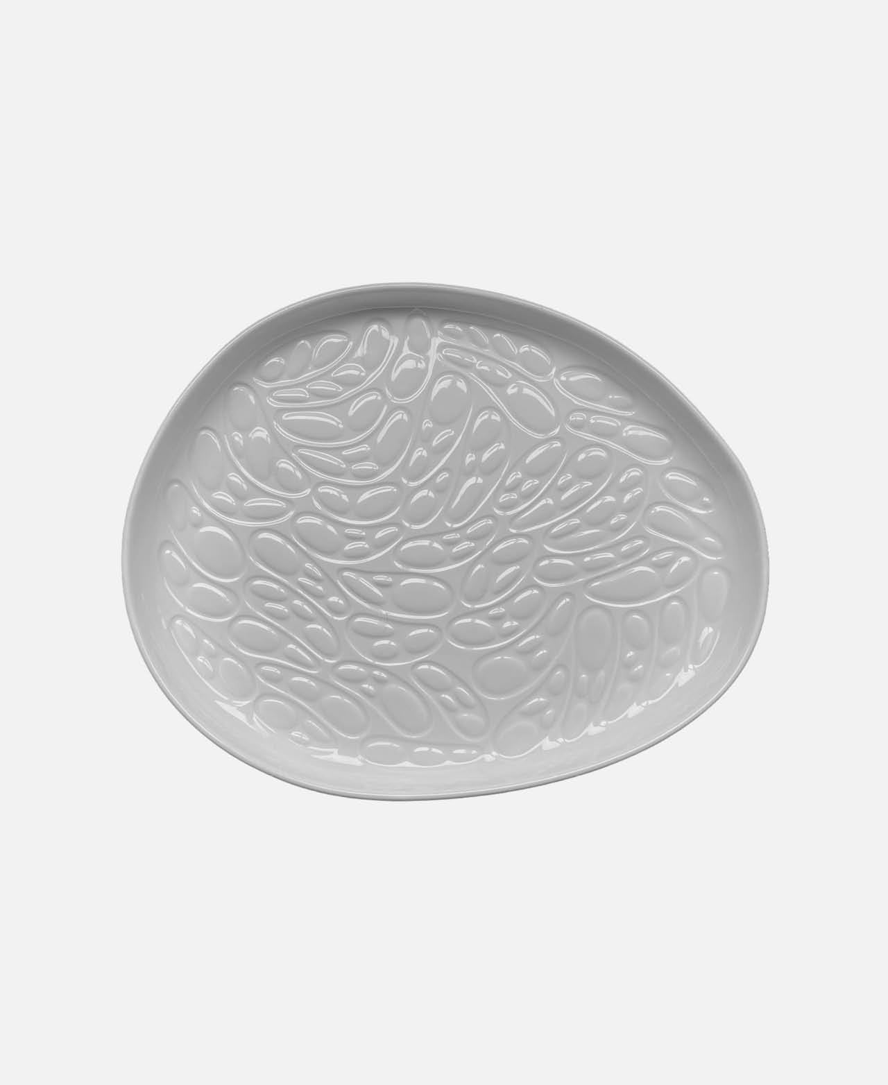 Rex Flat Plate - Enameled White