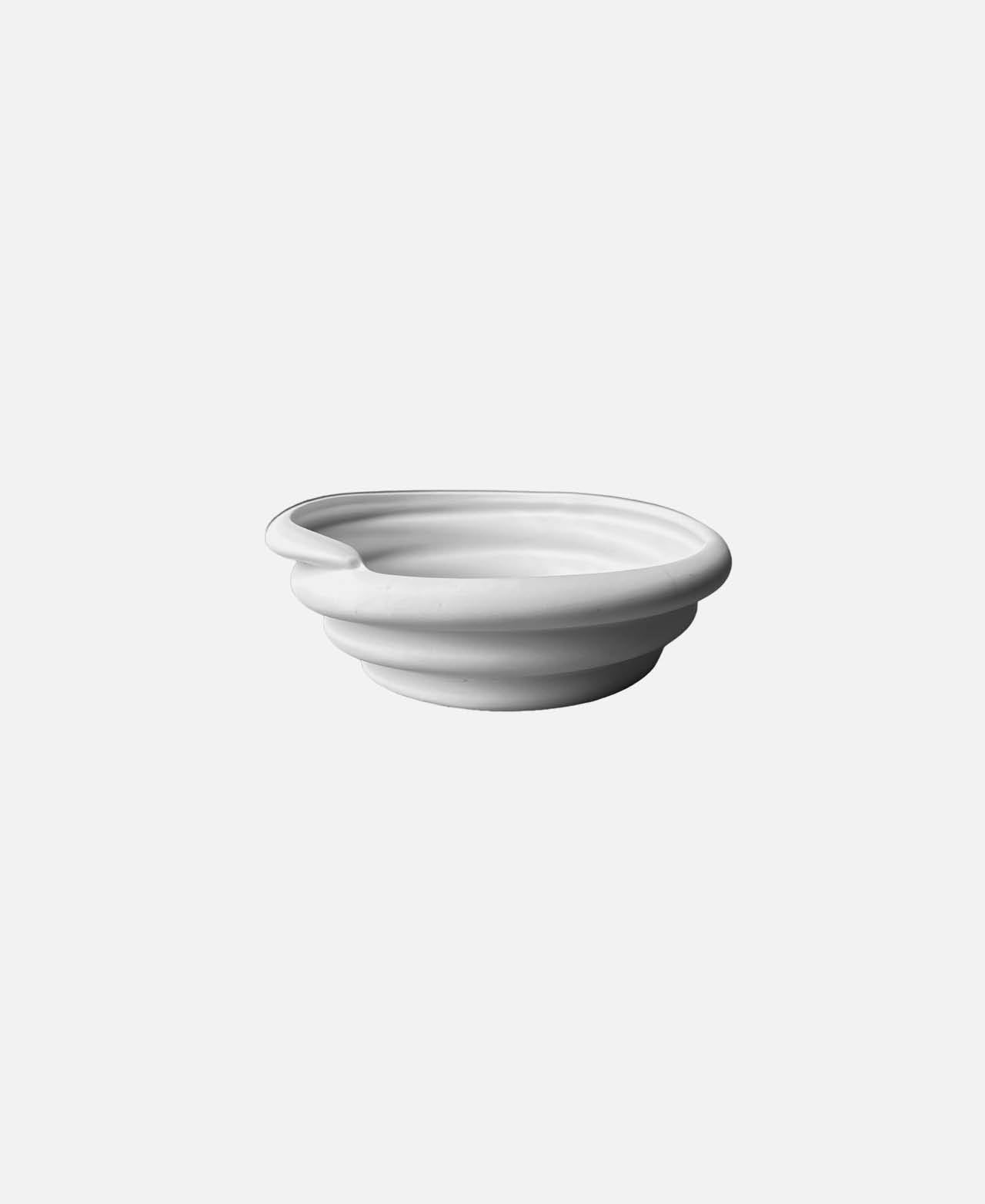 Anguilla Ocean Cook Bowl - White Enameled