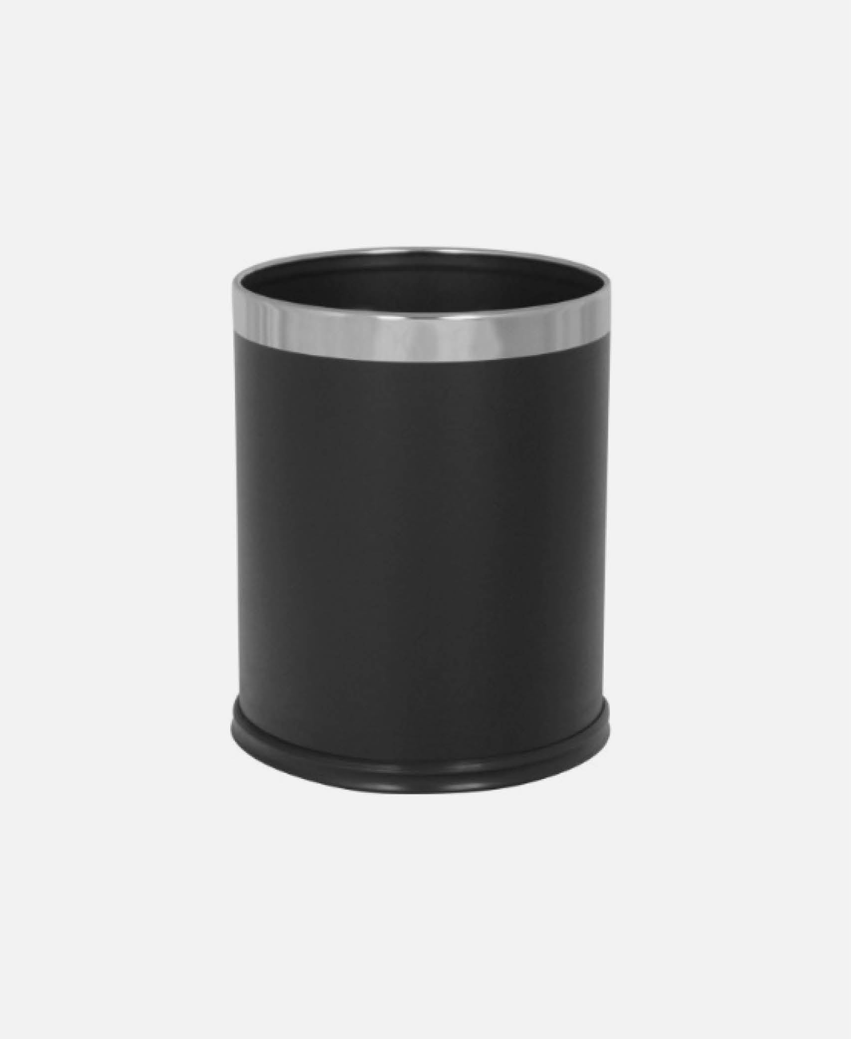 Papelera Residuos - Negro Ø 27,5 x 22,5 cm (10 l)