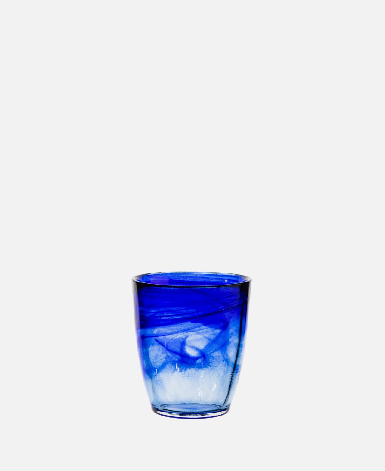 Arda Cam - Vaso Azul, colección Ola Ø 8,7 h 10 cm (30 cl)