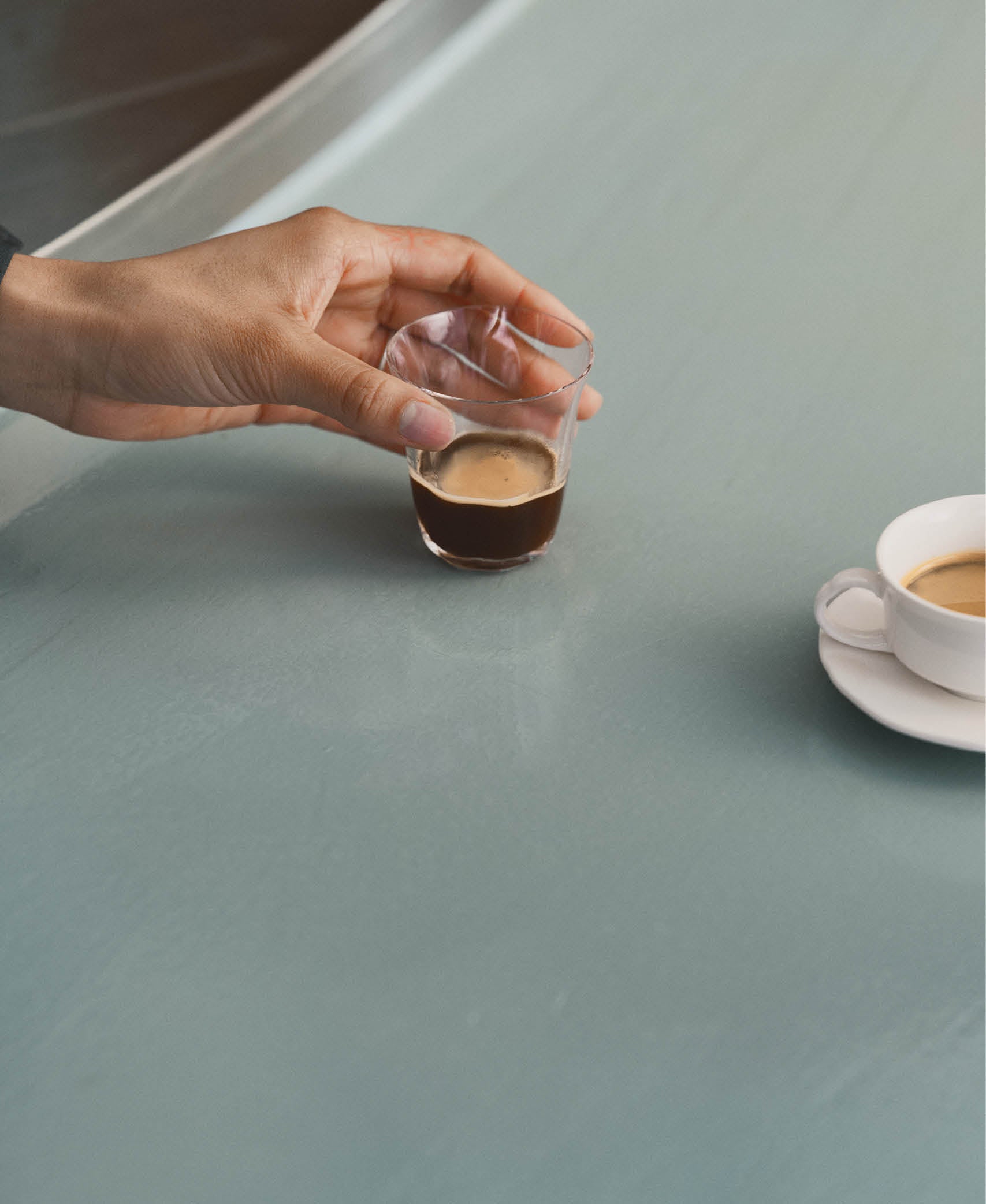 Vaso Espresso doble Silhouette - Transparente