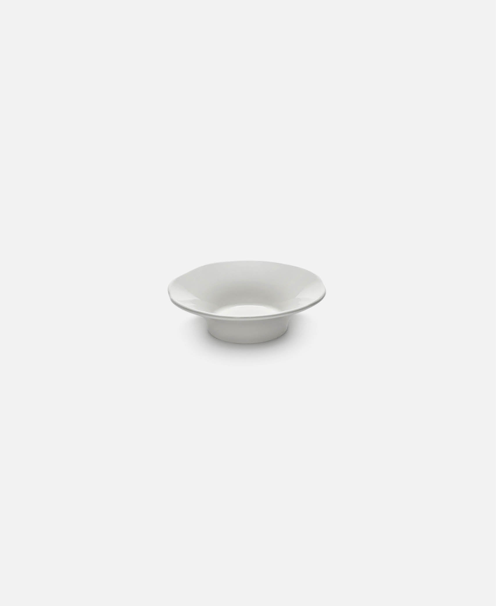 Plato alto side S Silhouette - Blanco