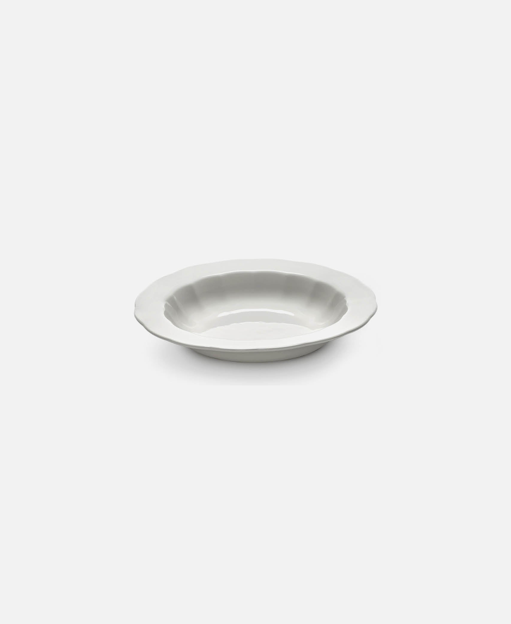Plato alto Silhouette - Blanco