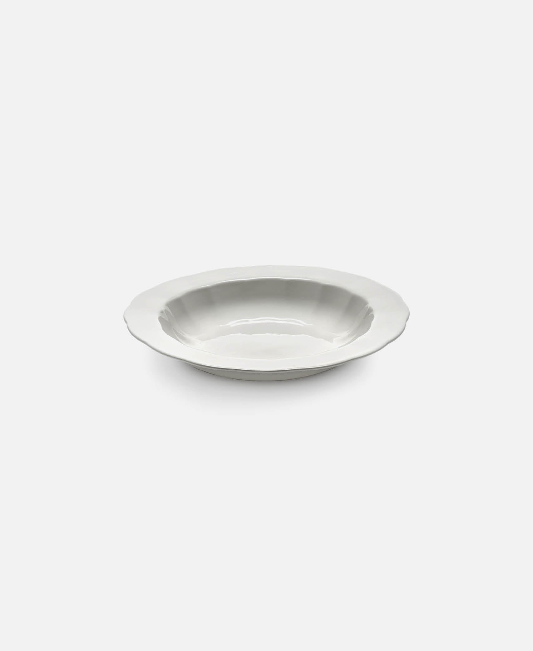 Plato alto Silhouette - Blanco