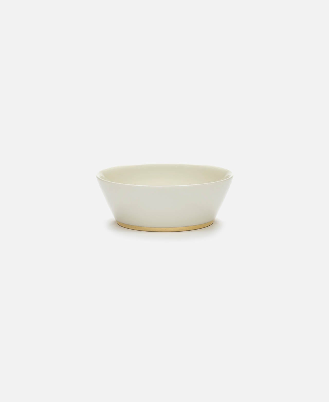 Desiree Bowl - White/Gold